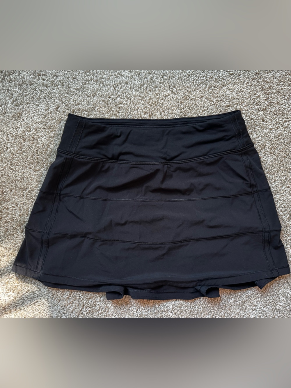 lululemon athletica Black Athletic Skirt